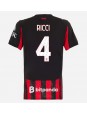 AC Milan Samuele Ricci #4 Replika Hemmakläder Dam 2025-26 Kortärmad AC Milan Samuele Ricci #4 Replika Hemmakläder Dam 2025-26 Kortärmad